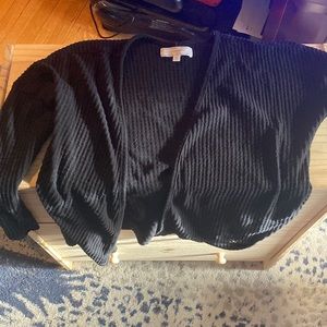 black cardigan size S